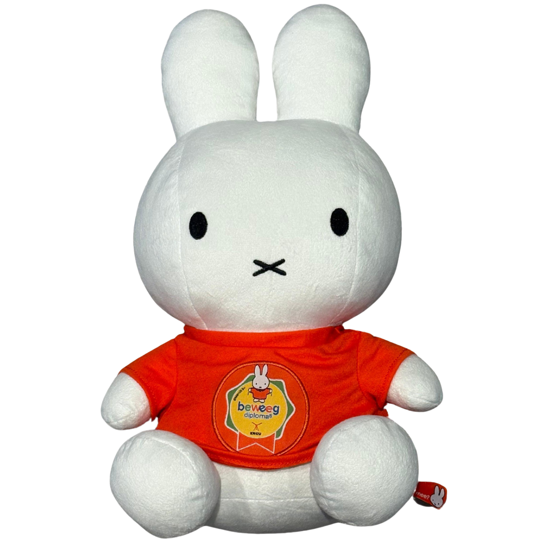 Knuffel nijntje Beweegdiploma