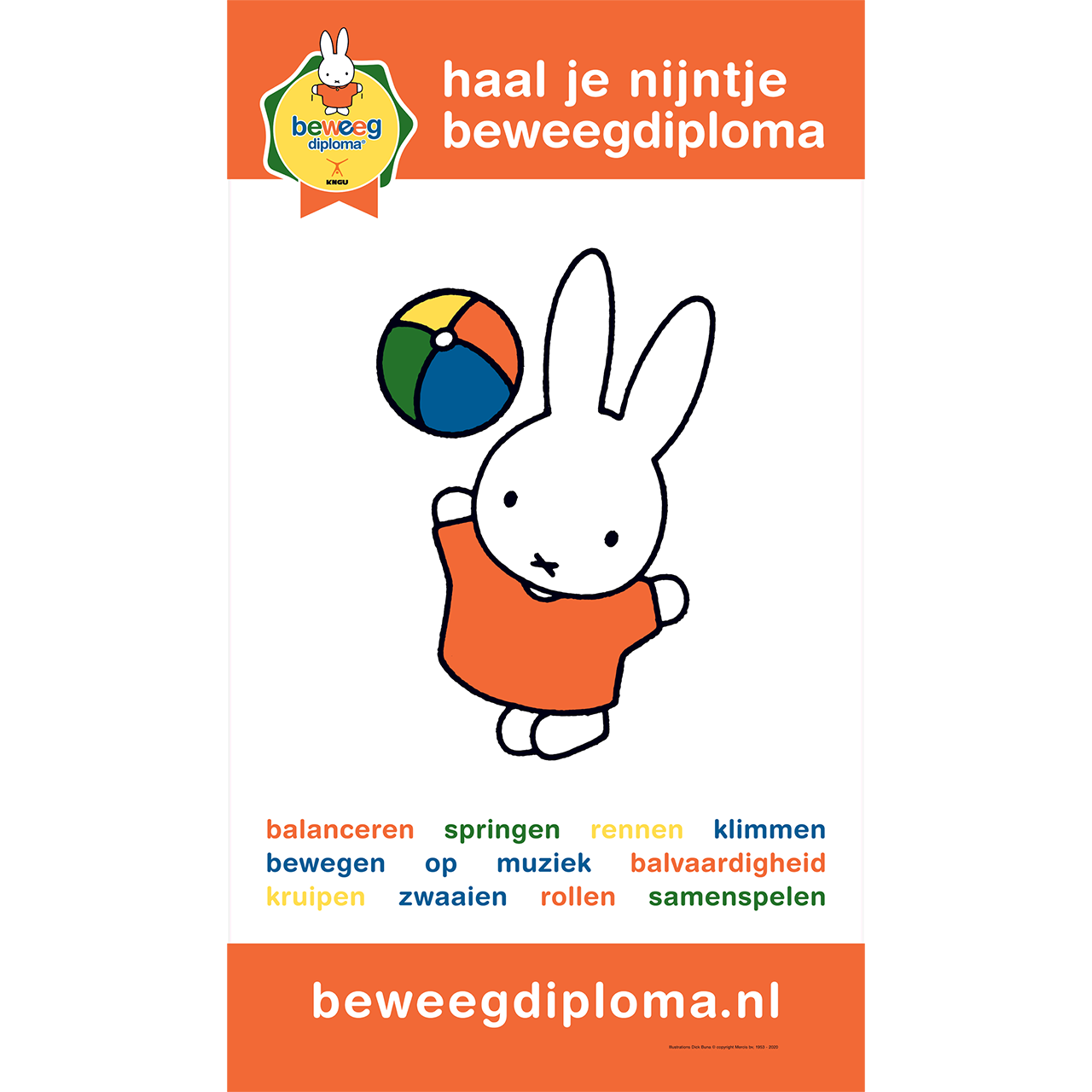 nijntje rolbanner