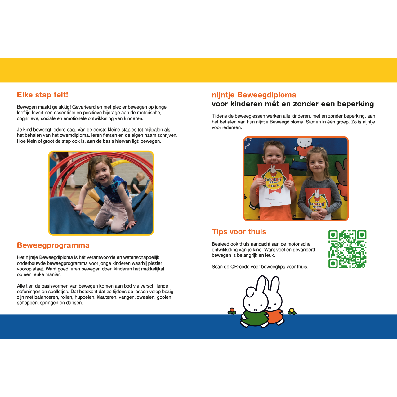 Folders Beweegdiploma