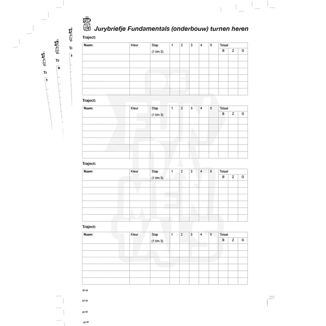 Juryblok Fundamentals